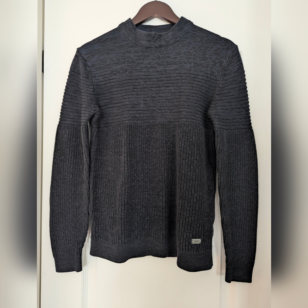 ONLY & SONS Dark Gray Crewneck Sweater